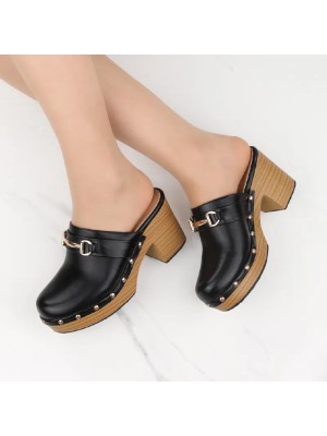 Sabot femme noir