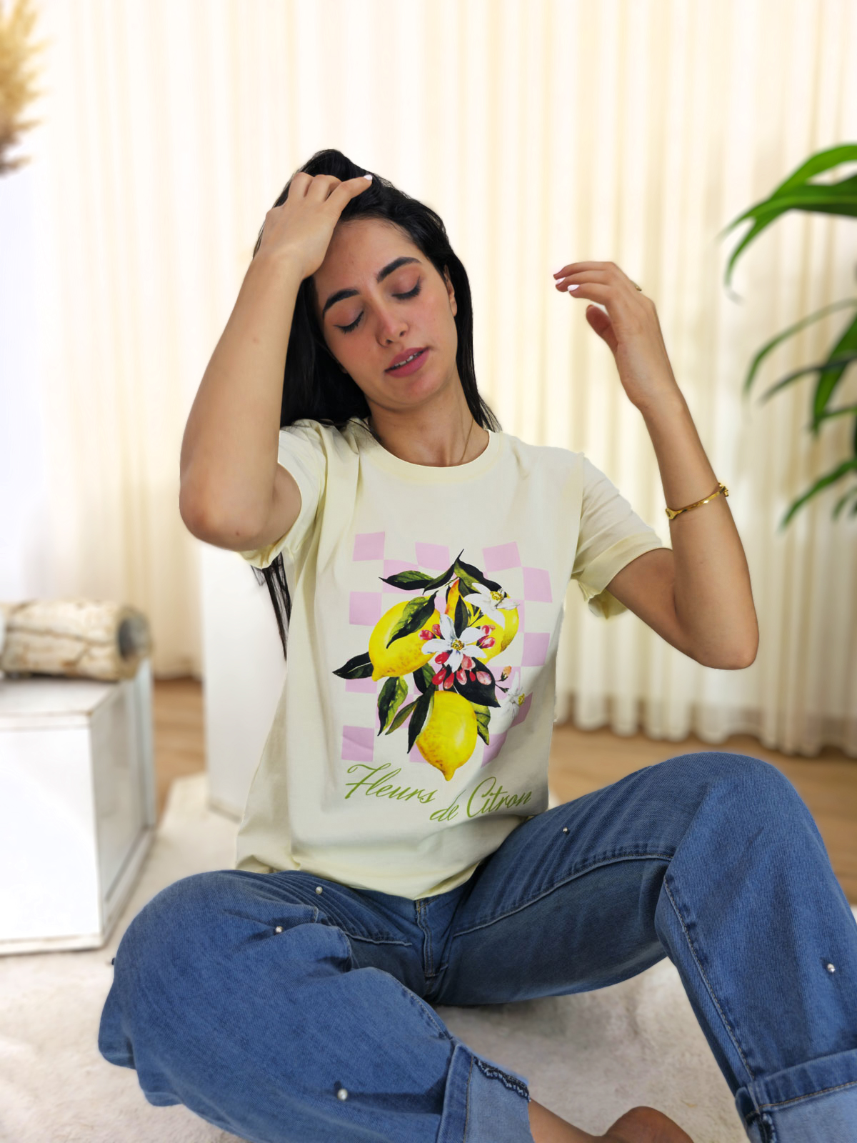 Pull femme demi manche