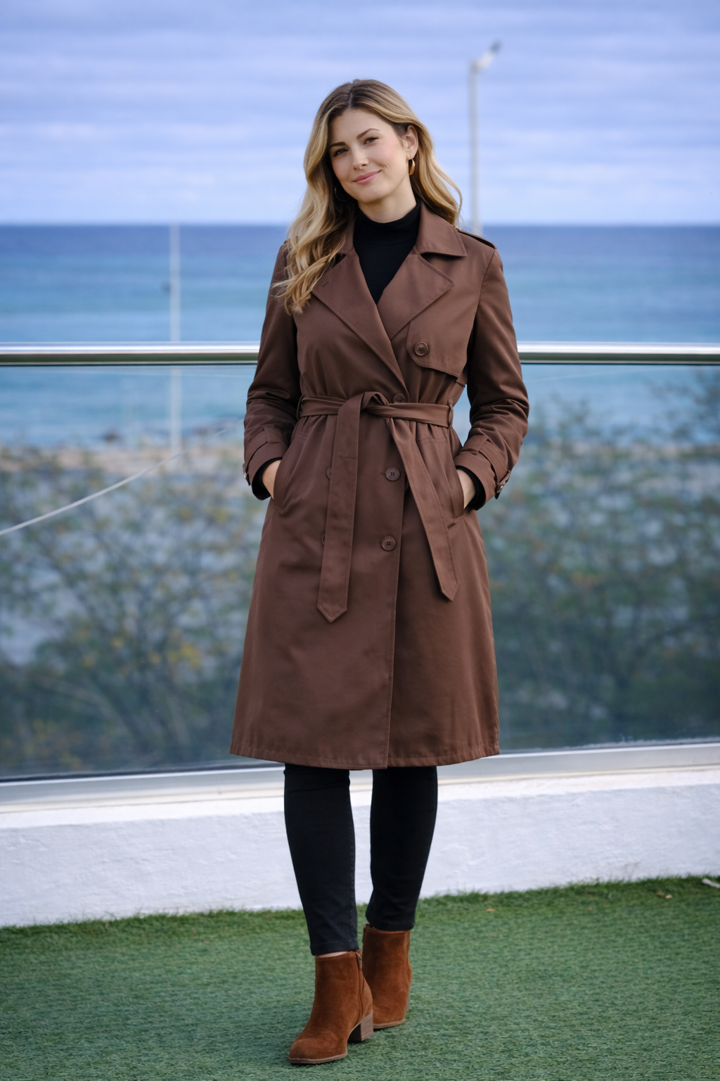 Trench imperméable pour femme – Coupe moderne et élégante