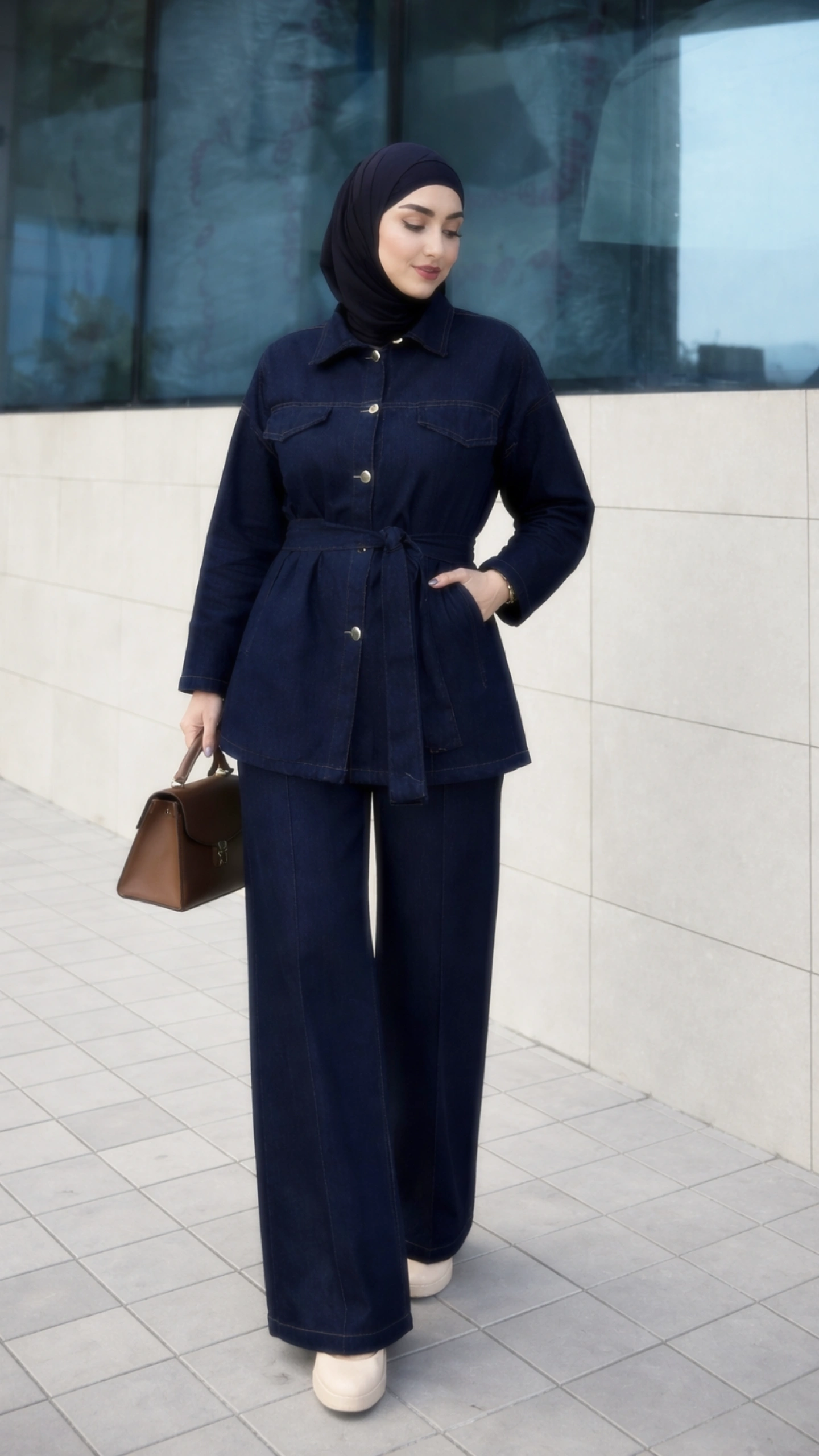 Ensemble Denim Élégance