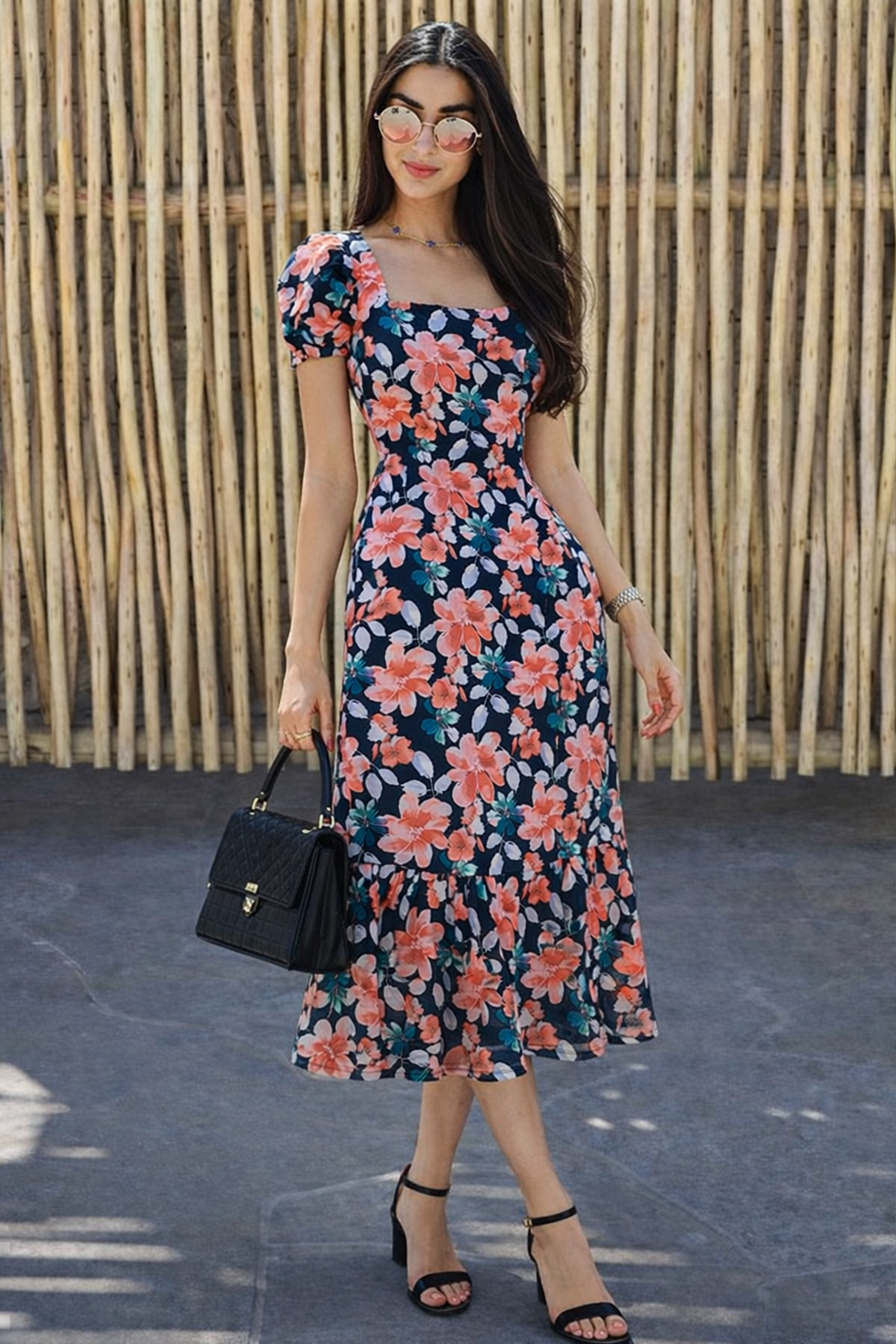 Robe fleurie